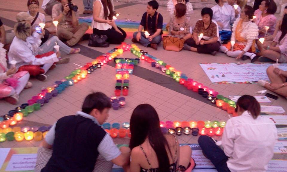 The Bangkok IDAHOT Candlelight Vigil