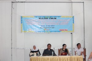 Public discussion in Medan on May 23