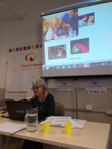 Presentation at Casa Delle Donne di Milano