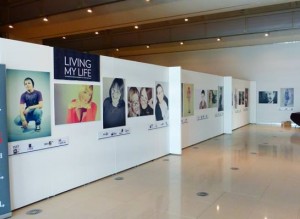 Exhibition 'Living My Life' in Sheffield. Source: Centre for HIV & Sexual Health