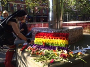 IDAHOT Vigil for victims of Hate Crime in Sackville. Source: LGB Foundation