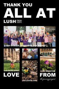 The Pansy Project & Lush in UK on IDAHOT 2014, Source: The Pansy Project