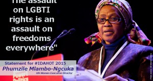 Phumzile Mlambo-Ngcuka_IDAHOT2015